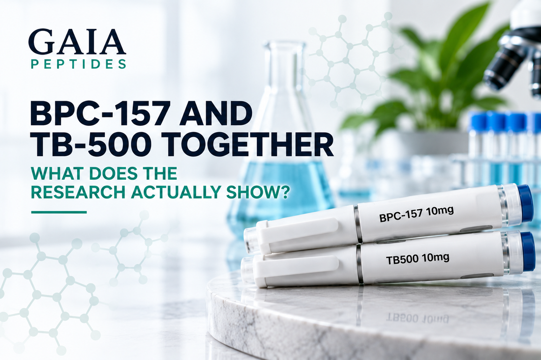 BPC-157 and TB-500 Together: What Does the Research Actually Show?