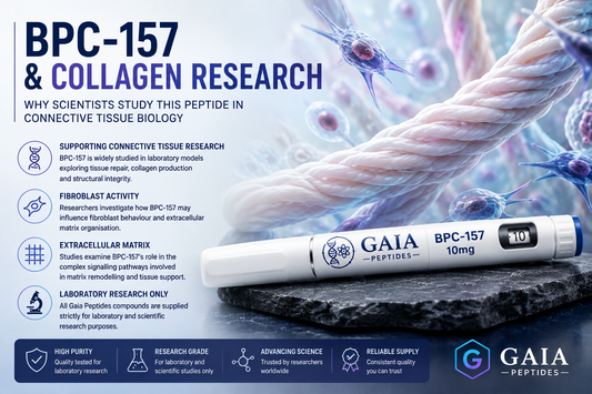 BPC-157 and Collagen Research: Why Scientists Study This Peptide in Connective Tissue Biology
