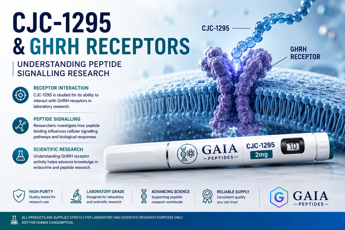 How CJC-1295 Interacts with GHRH Receptors: A Guide to Peptide Signalling Research