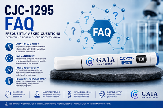 CJC-1295 Frequently Asked Questions (FAQ): Everything Researchers Need to Know