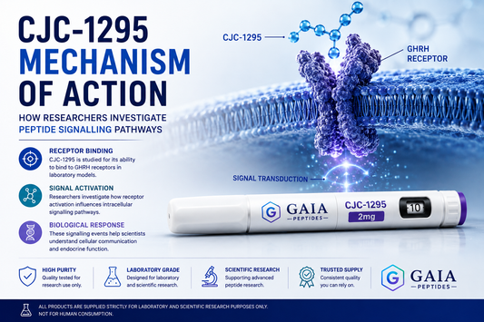 CJC-1295 Mechanism of Action: How Researchers Investigate Peptide Signalling Pathways