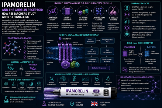 Ipamorelin and the Ghrelin Receptor: How Researchers Study GHSR-1a Signalling