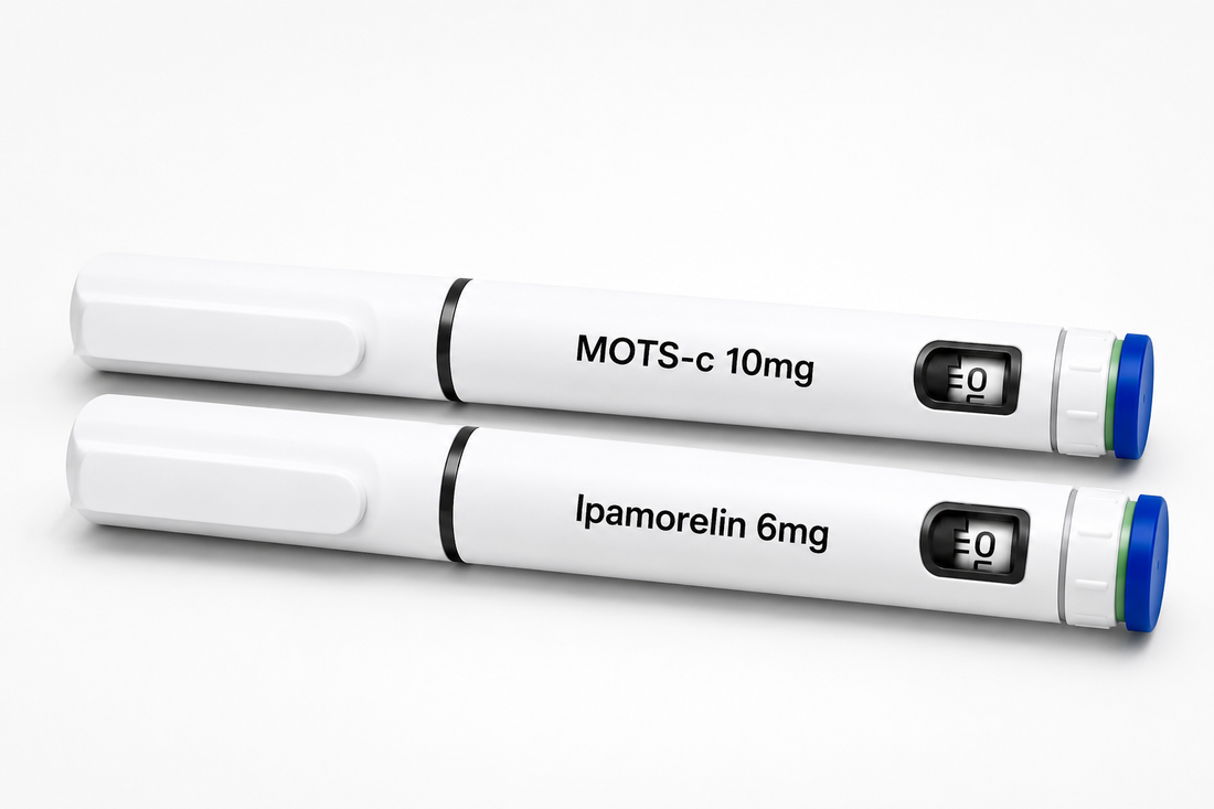 mots c vs ipamorelin ✨AOD‑9604 + MOTS‑C + Tesamorelin + Ipamorelin✨ When combined, these  peptides create a multi‑layered metabolic upgrade — supporting fat loss,  energy, performance, and recovery in a way that feels sustainable and  empowering main image 1