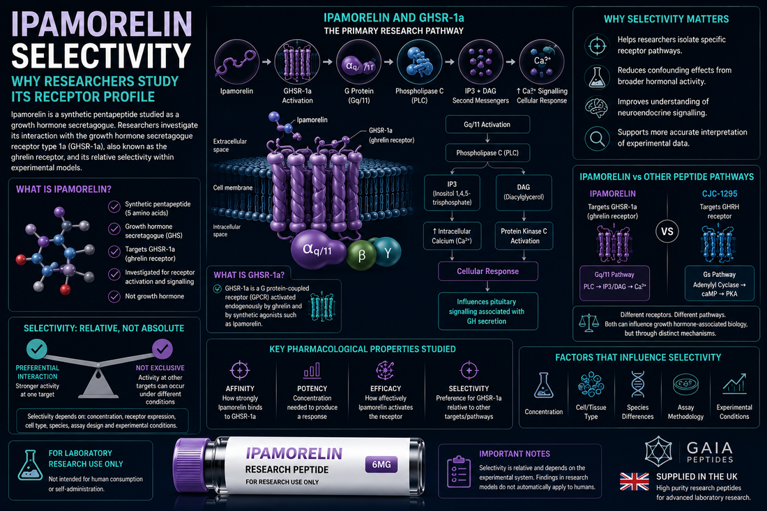 Ipamorelin Selectivity: Why Researchers Study Its Receptor Profile