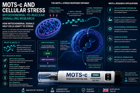 MOTS-c and Cellular Stress: Mitochondrial-to-Nuclear Signalling Research