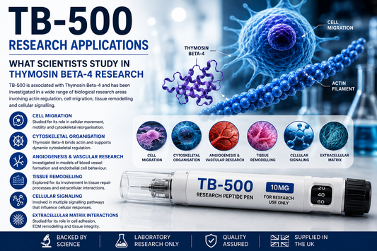 TB-500 Research Applications: What Scientists Study in Thymosin Beta-4 Research