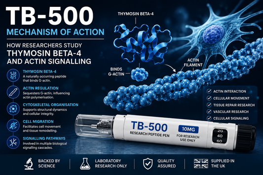 TB-500 Mechanism of Action: How Researchers Study Thymosin Beta-4 and Actin Signalling