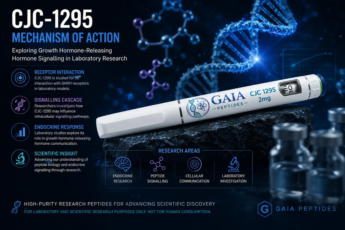 cjc-1295 and ipamorelin mechanism of action Research Peptide 2mg | Growth Hormone Research CJC-1295 Ipamorelin vs HGH 2026