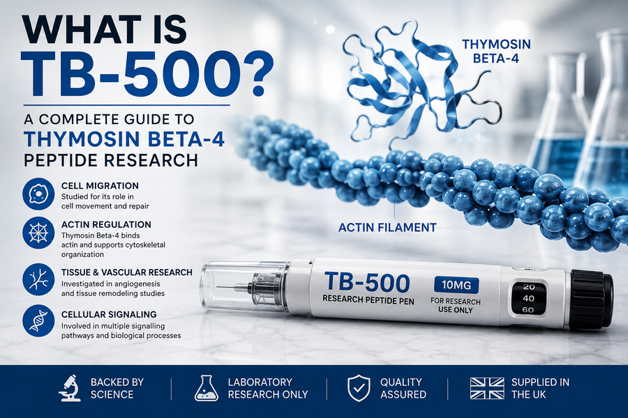 What Is TB-500? A Complete Guide to Thymosin Beta-4 Peptide Research